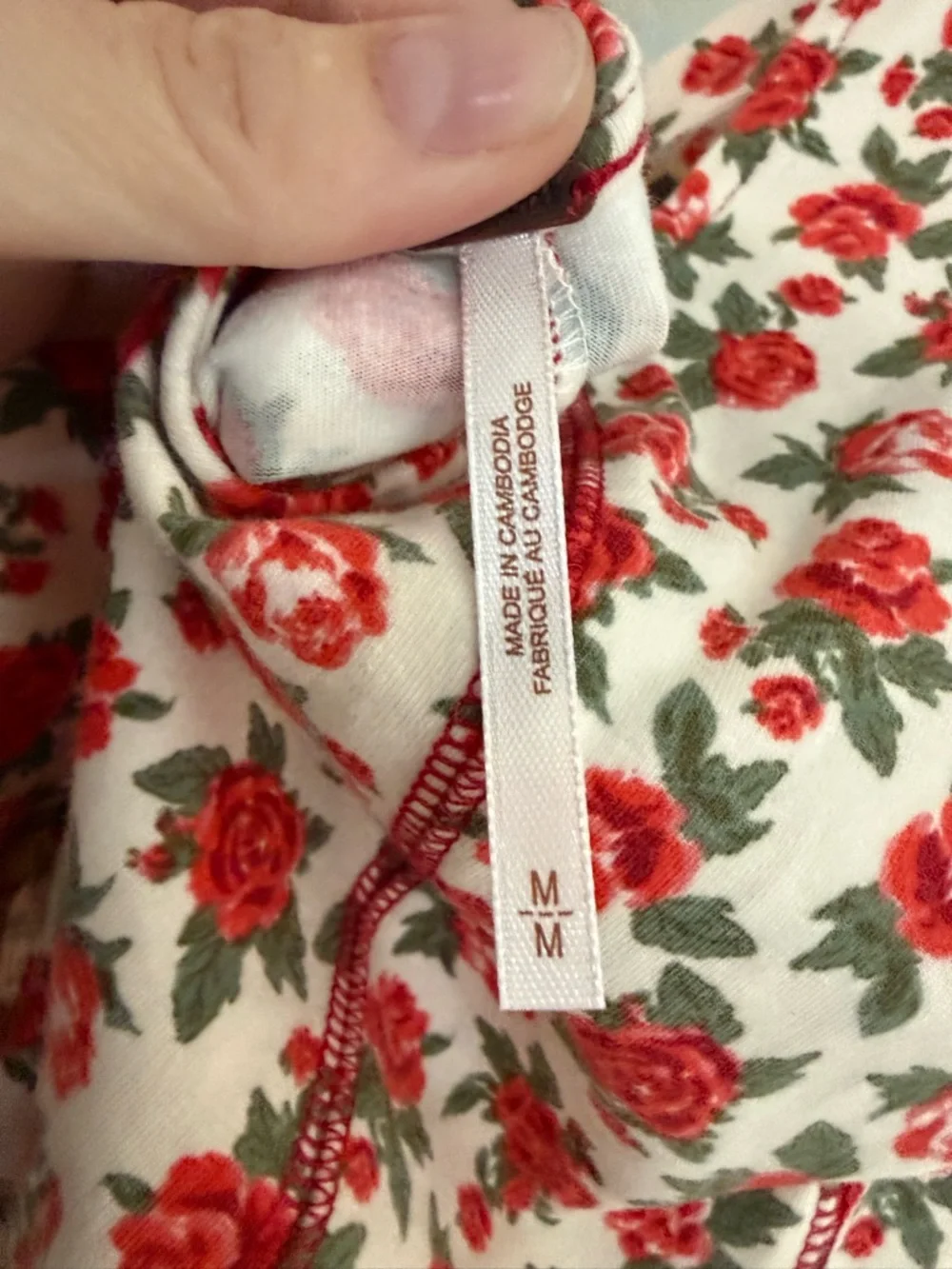 Free People Rose Print Melanie Tank - Picture 4 of 5